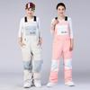 Skibroek Unisex Bibs Warme Skibroek Snowboardbroek One Piece Snowbroek