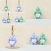 Charming Green And Blue Muscle Dinosaur Plush Keychain Ideal For Bag Accessories
