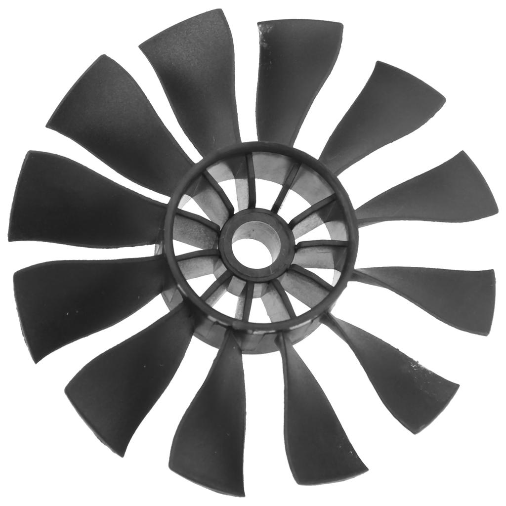 50mm Duct Fan 12‑Blade Propeller Plastic Duct Fan Accessories for RC Planes BlackCCW