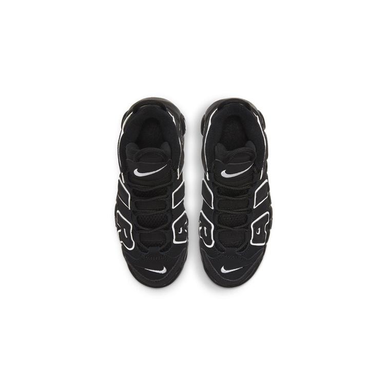 (PS) Nike Air More Uptempo 'Black White' Kids' DA8574-002