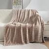 Bubble Rabbit Flannel Blanket Air Conditioning Sofa Cover Blanket Gift Casual Coral Velvet Blanket