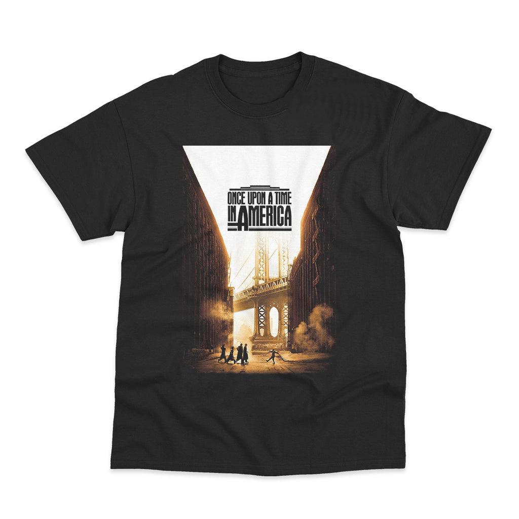 Classic Movie Poster Printed Pattern Short Sleeve Fashion Casual Loose T-Shirt Vintage Street Wear Sports Printed Cotton Unisex