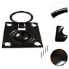 Flush Runde Pull Boot Luke Griff Elegante Saving Platz Edelstahl Einbau für