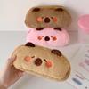 Cartoon Capybara Pen Bag Cute Pencil Case For Junior High School Students Desktop Storage Makeup Bag