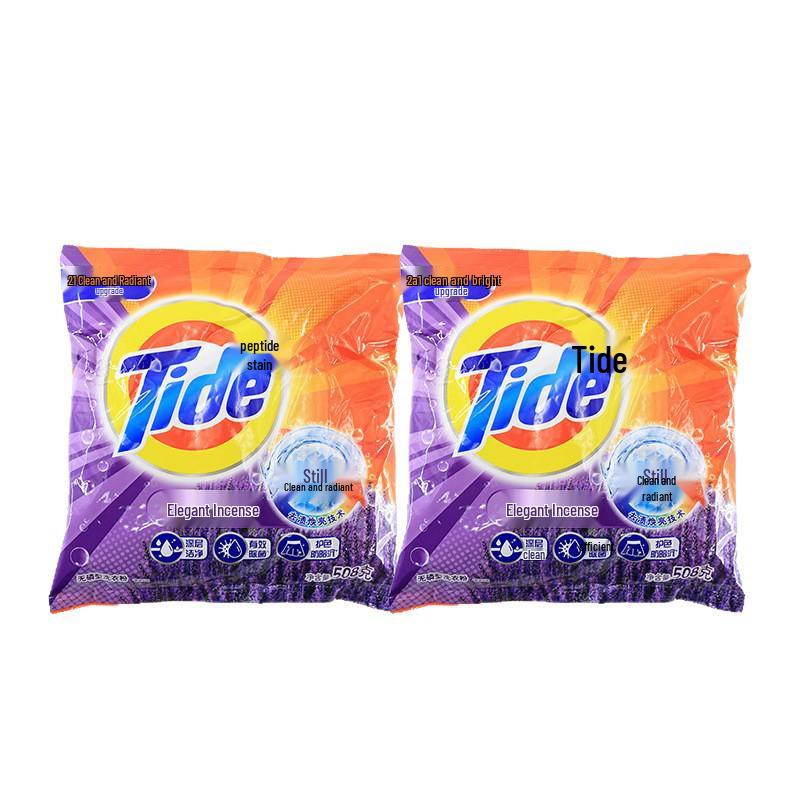 Proszek do prania Tide do uporczywych plam, Głębokie czyszczenie, Usuwanie roztoczy kurzu, Zapach cytrynowej świeżości, Bez fosforanów, Woreczek.