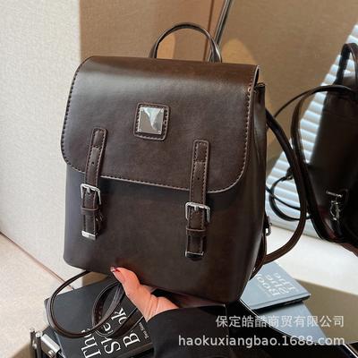 Premium Sense Travel Backpack Women 2025 New Light Luxury Niche Schoolbag College Students Commuting Backpack