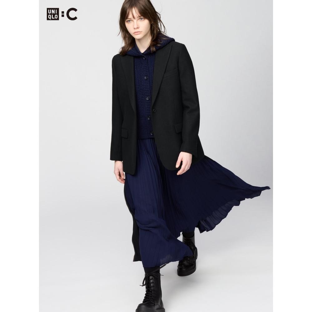 Uniqlo Tweed Tailored Jacket