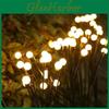 Solar Garden Lamp With Design And Warm White Illumination For Outdoors