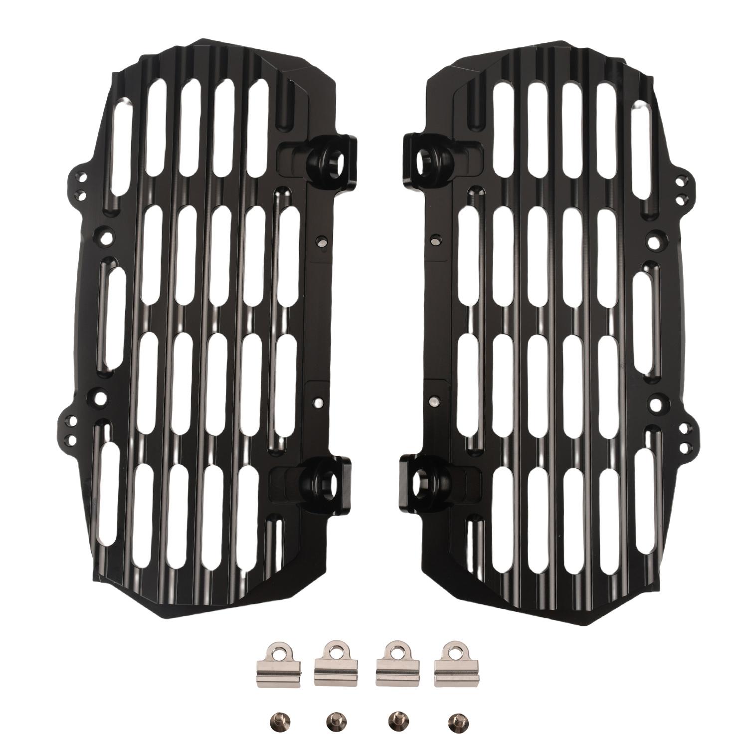 Radiator Grille Guard Grill Protector Cover For KTM XC XCF SX SXF XCW XCW-F EXC EXC-F TPI Six Days Husqvarna TC TE TX FC FE FX чёрный