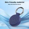 2 PCS Silicone Case for Apple AirTag Key Ring Cases Tags Chain Protective Keychain Cover Holder Case for Dog Collar Luggage Keys