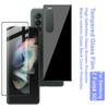 IMAK For Samsung Galaxy Z Fold4 5G 1 Set Front and Back Tempered Glass Full Screen Protector HD Clear Full Glue Film