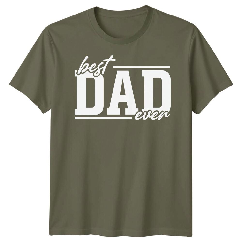 Best Dad Ever Unisexs Funny Fathers Day TShirt Tee Papa Life Daddy Gift 2FD