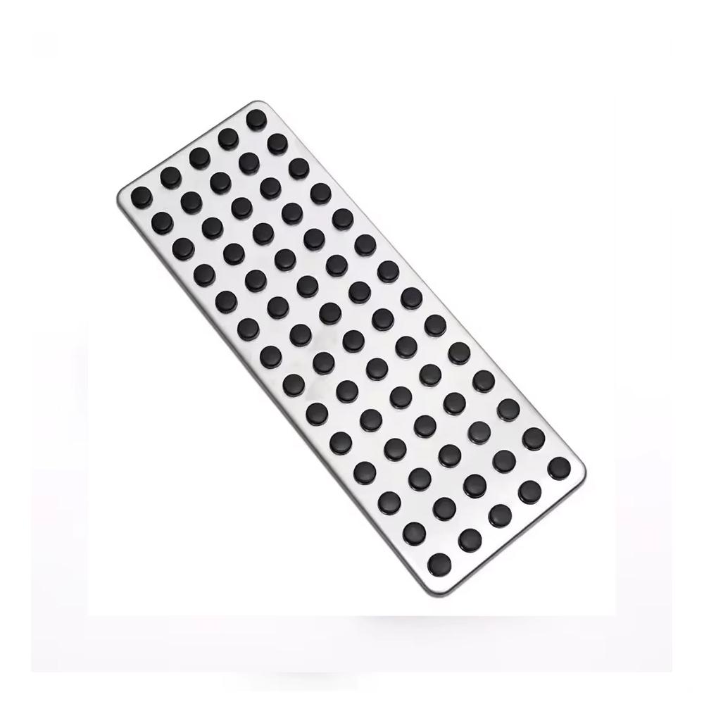 

Для Mercedes Benz S Class W221 2006~2012 Автомобильные педали тормоза Нескользящие аксессуары для педали газа Без сверления Крышки часть Топливный тормоз