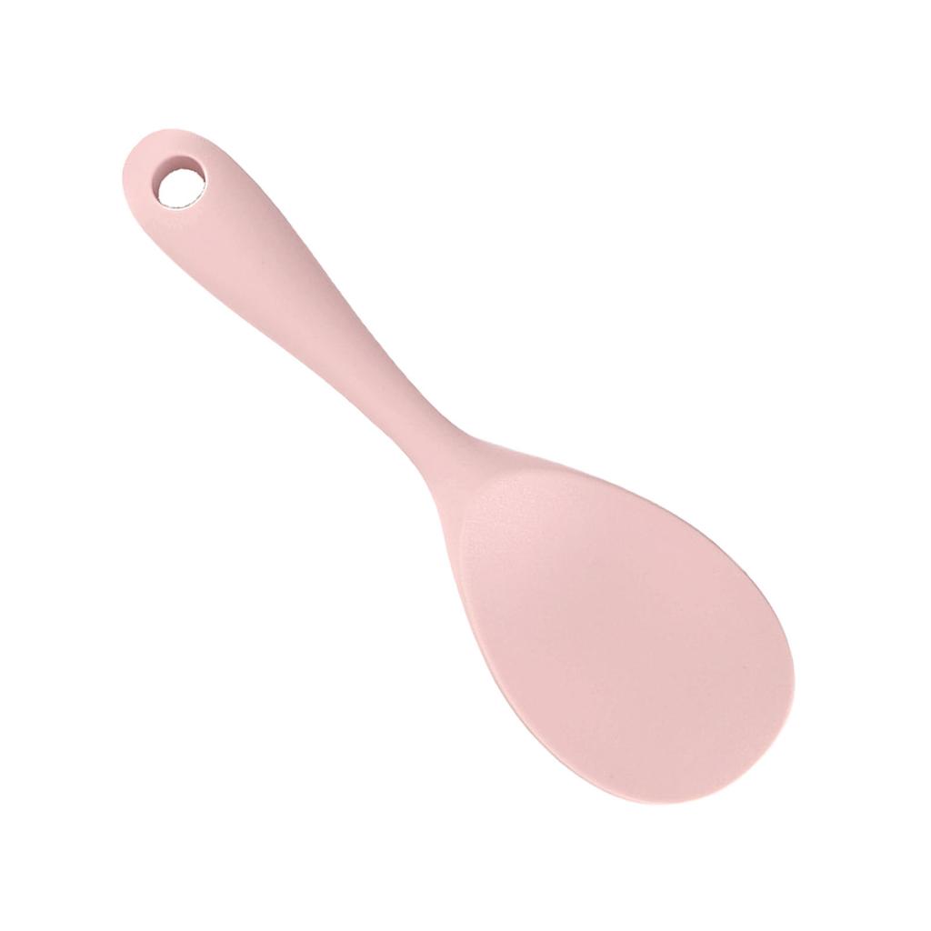 Rice Spatula Silicone Heat Resistant Anti Stick Comfortable Grip Rice Paddle for Stirring Rice