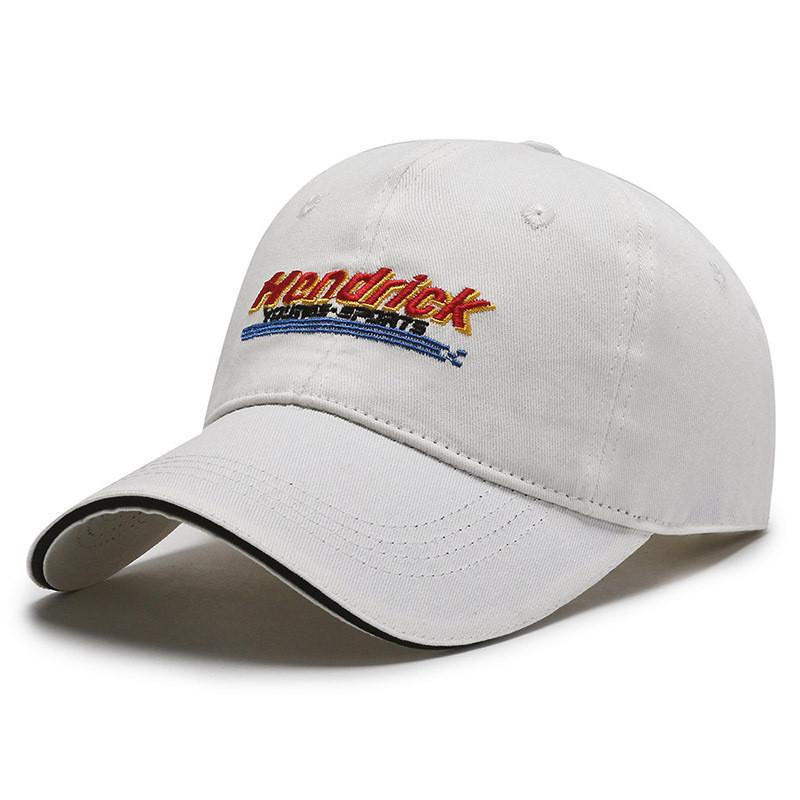 Embroidered Letter Hendrick Baseball Cap Breathable Outdoor Sun Hat Protection