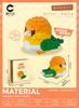 Parrot Micro Building Blocks Bird Cockatiel Budgerigar DIY Assembled Pigeon Macaw 3D Model Mini Brick Figures Toys For Kids