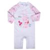 Kids' Cute Quick-Dry One-Piece Swimsuit: Long Sleeve, Sun Protection for Boys, Girls, Infants & Toddlers