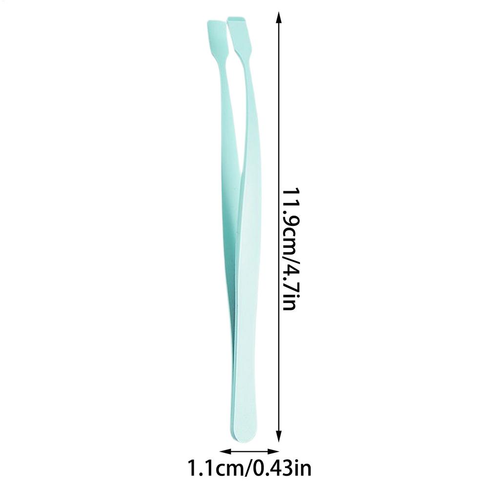 Professional Makeup Tool Lash Applicator Tool Eyelash Cluster Non Slip Applicator Tweezers for Travel Salon Separating