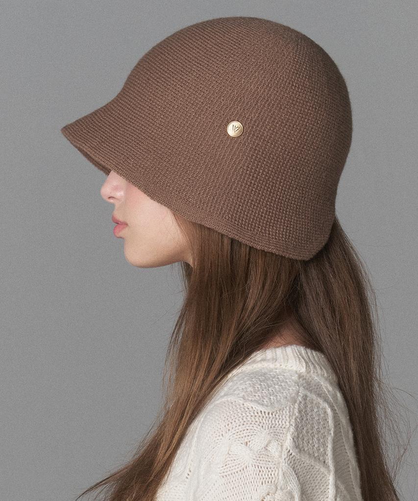 Hwaiteusaenjeu Knit Bonnet Hat Husslia (8 Colors)