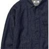 UNIQLO Solid Color Single-Breasted Casual Long Sleeve Jacket Unisex jackets Dark-Blue 457212-68