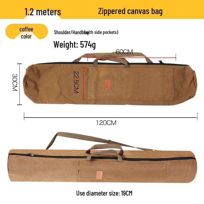 Brangdy Canvas Fishing Rod Bag