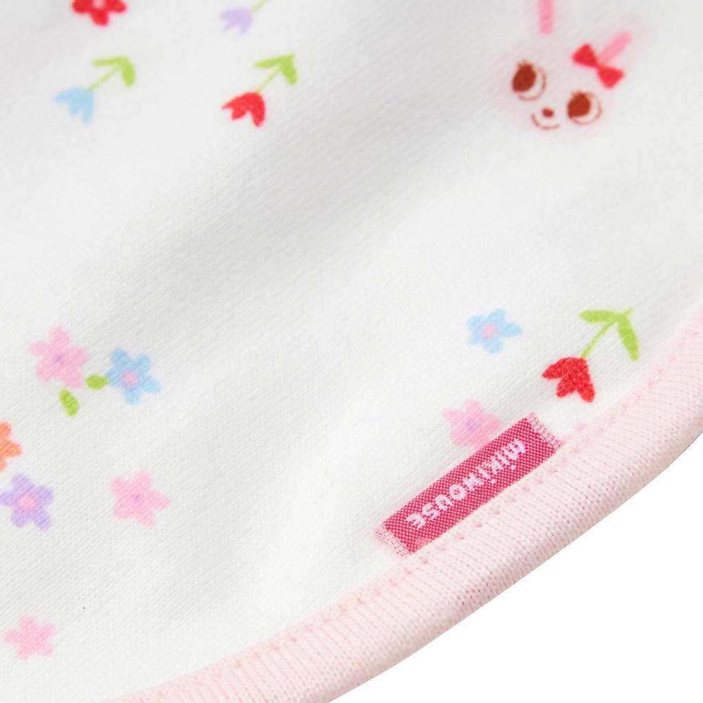 Miki House Nursing Bib Set Perfect for Breastfeeding and Made In for Boys and Baby and Preparing for (2 Bibs), Weaning, Water-Repellent, Japan, Girls,
