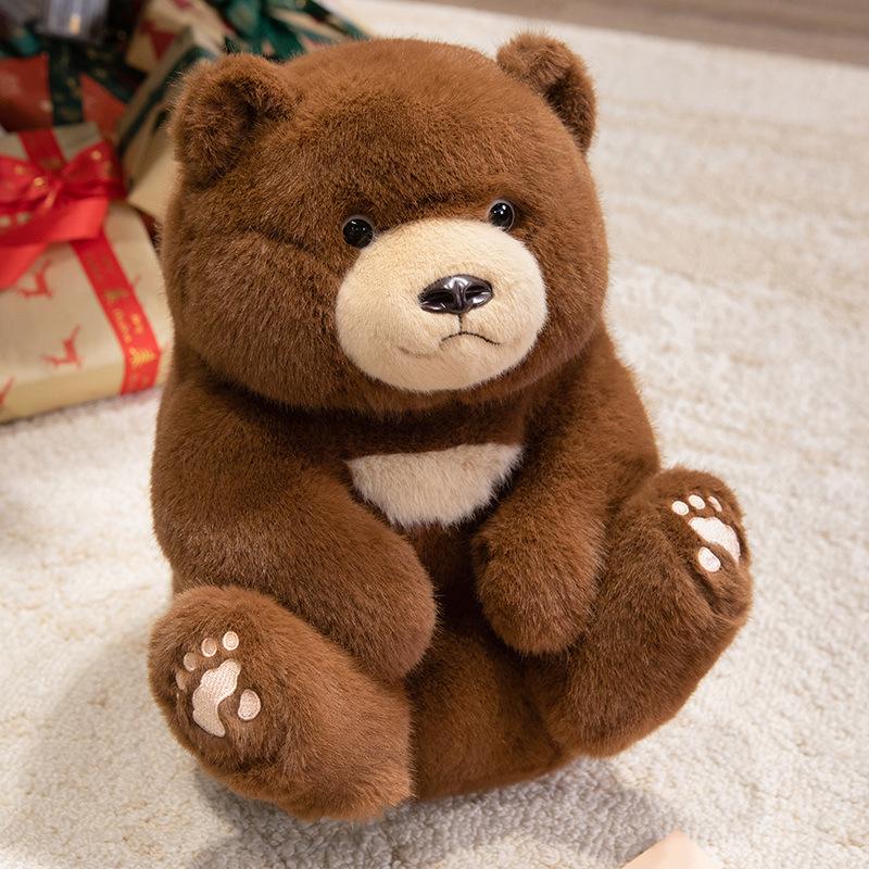 New Yaya Bear Doll Teddy Bear Plush Toy Bear Doll Children's Soothing Doll Birthday Gift