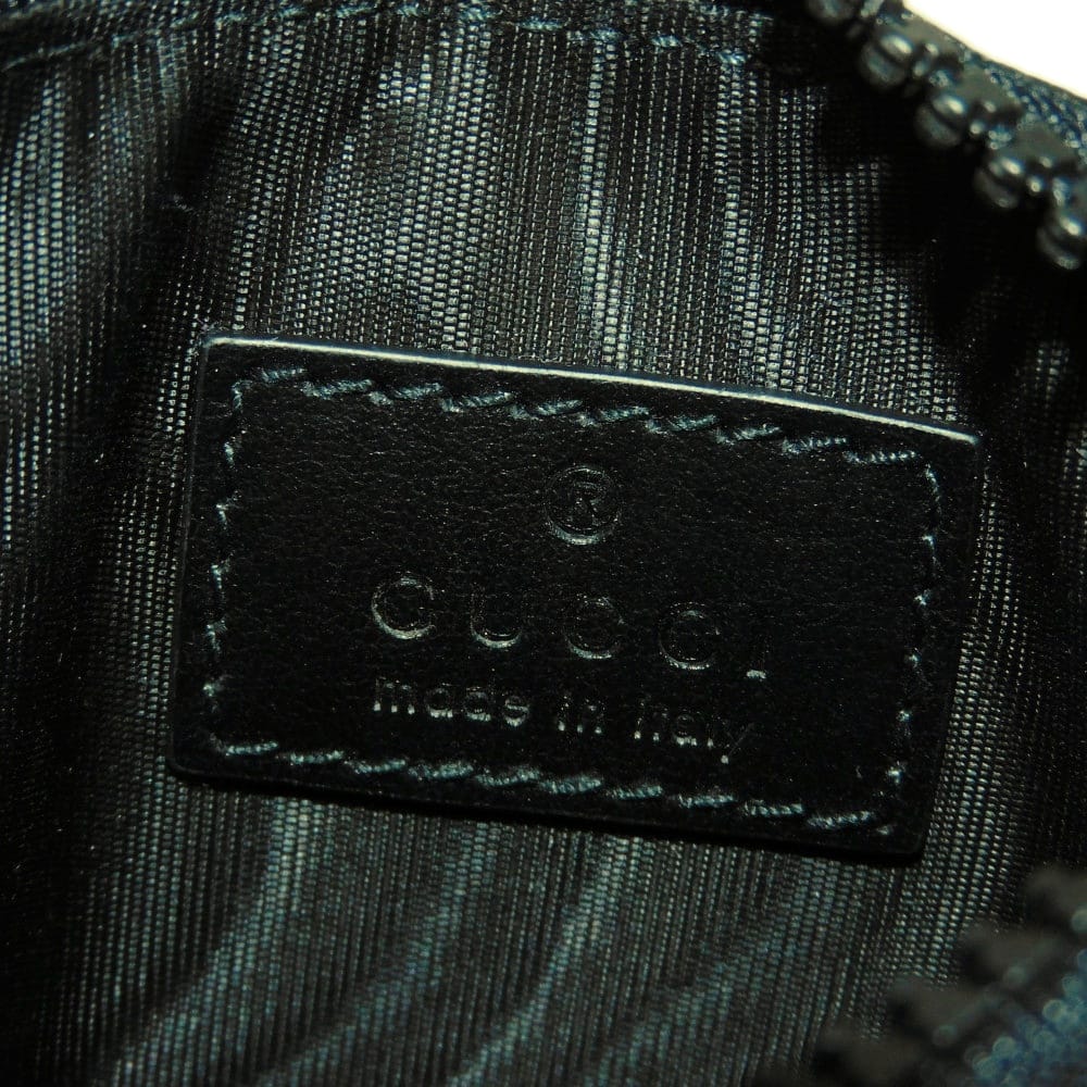 Used 9539 Matte Crystal GG Fragment Case 780177 FAC90 1088 7943 Card Case, Excellent Condition Interlocking G Black