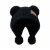 New Fluffy Bear Ears Hat Warm Balaclava Hat Wool Hat Winter