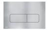 Alcaplast Control Button for WC Systems Alunox-Mat, Dual Flush