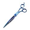 Blue 7.0 Nimpson, Gold Steel, Hair Scissors, Hair Scissors, Tooth Scissors, Thin Scissors