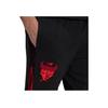 Adidas Bayern Munich Color Block Striped Embroidered Tapered Sports Pants Men Bottoms Black GK8630