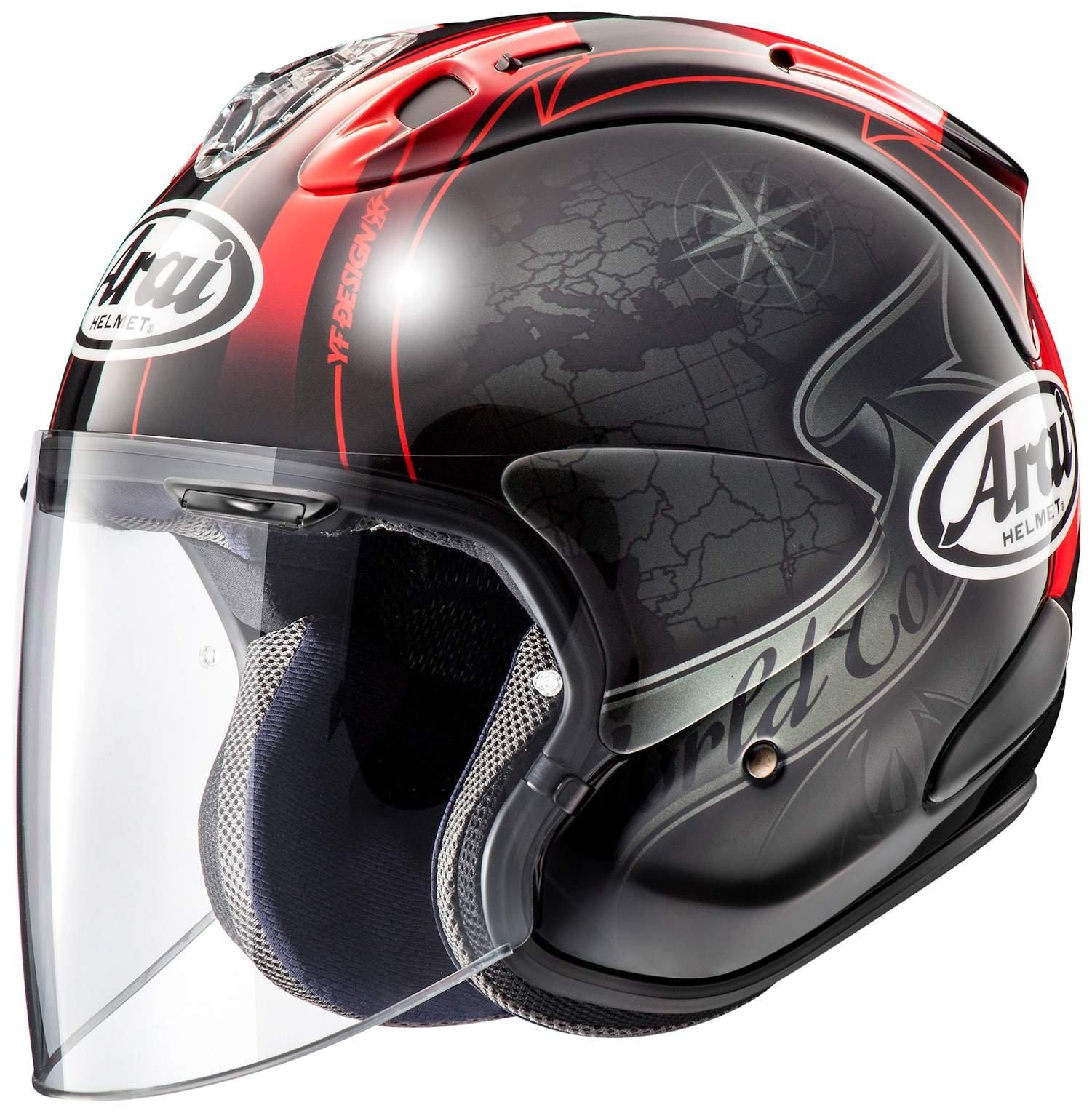 

Motorcycle Helmet Jet HARADA TOUR Black 54cm [ARAI] VZ-RAM чорний