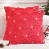 Christmas Tree Pillowcase Winter Plush Solid Halloween Cushion Cover Bedroom Living Room Sofa Decor Pillow Cover 45CM