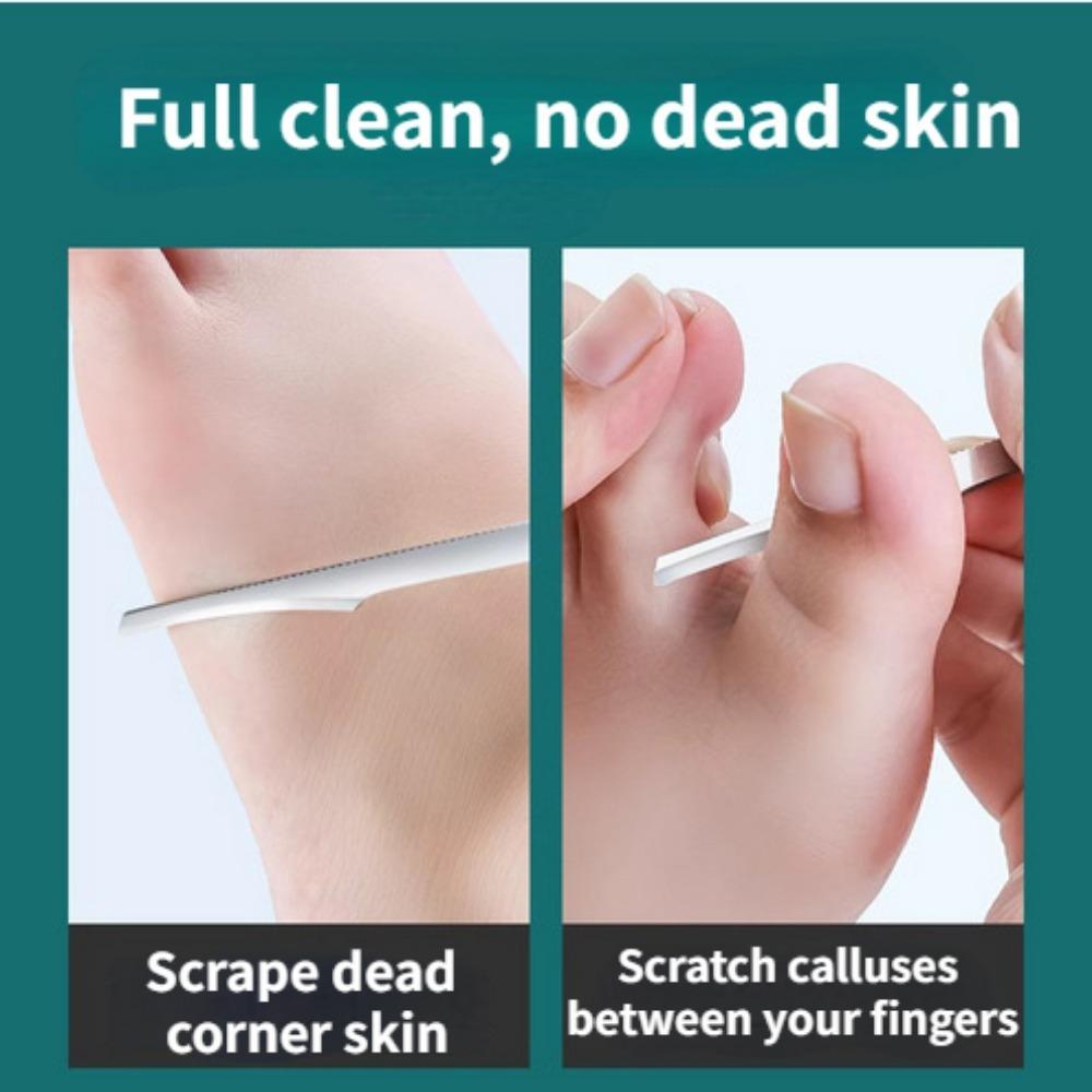 Pediküremesser Fußschärfwerkzeug zur Entfernung von Hornhaut abgestorbener Haut Gott Professionelles Pediküremesser Zuhause Fersenhobel