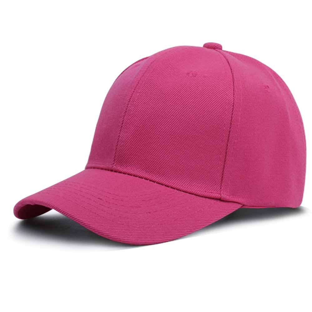 Men Women Multiple Colour Baseball Cap Peaked Cap Solid Color Adjustable Unisex Spring Summer Dad Hat Shade Sport Baseball Hats