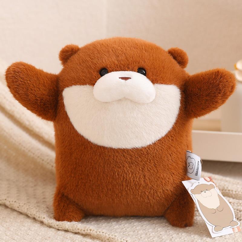 

Игрушка Капибара Плюшевая Милая Мультяшная Девочка Подарок на День Рождения Праздник Подушка Кукла для Бросания Style I