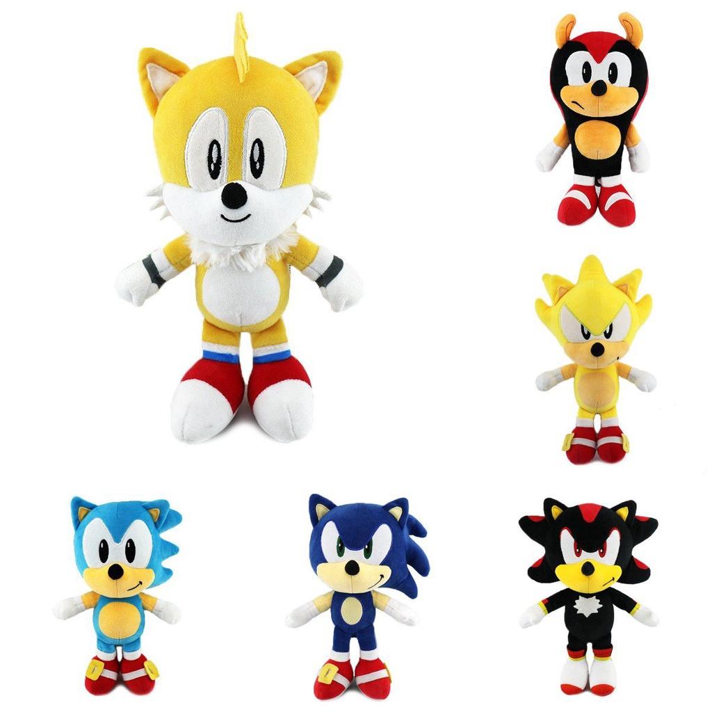 Super Sonic Miles Plüschpuppe – Weiches und niedliches Stofftier für Kinder und Erwachsene