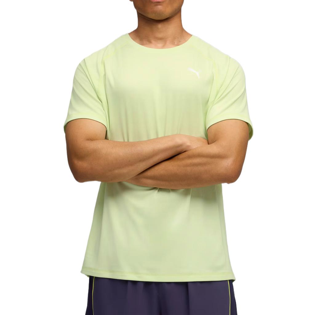 Puma Velocity Solid Color Short Sleeve Crew Neck T-Shirt Men Tops 526600-38