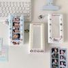 Mini Photo Album Small Kpop Photocard Binder Album,Kpop Photocard Holder Book,Photocard Cards Holder for Women Girls