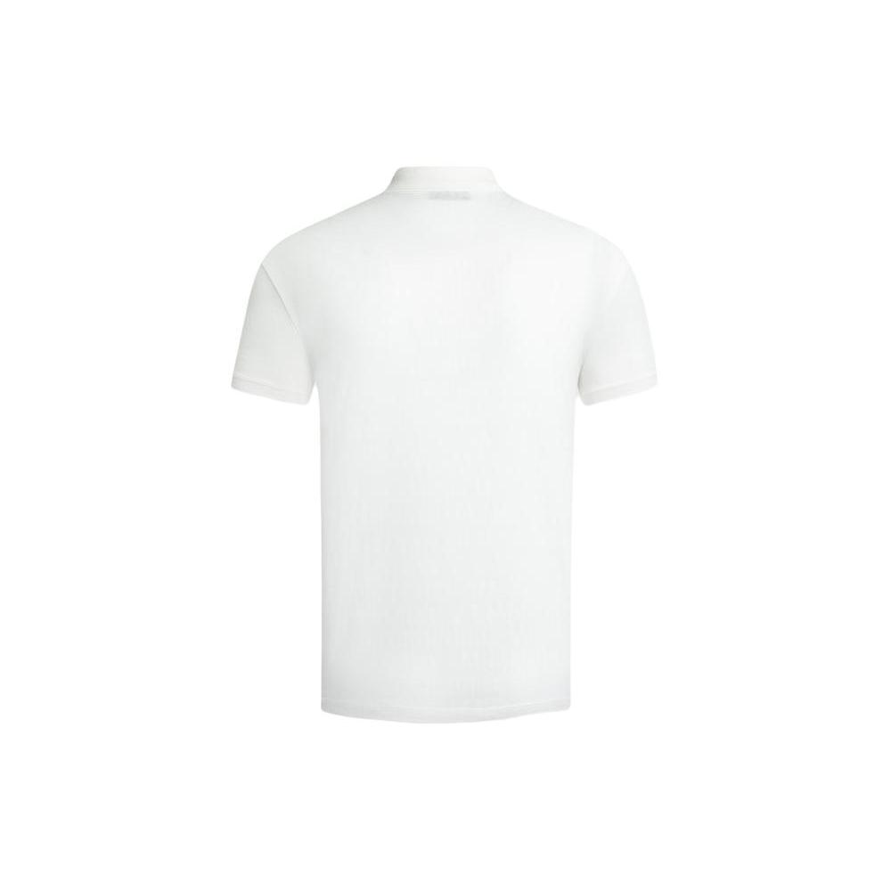 Emporio Armani SS24 Polo Shirt Men's Ecru 3D1FM8-1JORZ-0101