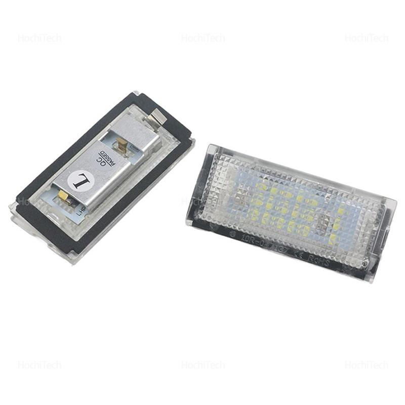 Car Rear LED SMD License Number Plate Light Lamp 6000K White for BMW Mini Cooper ONE R50 Convertible R52 S R53 Car Accessories