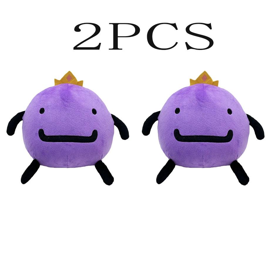 New Year Gifts Wemmbu Plush Cute Purple Doll Anime Peripherals Soft Doll Collection Room Decoration Kid Gifts Doll Plush