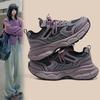 Fashion Dad's Shoes Women's 2025 New Ins Versatile Student Campus Thick soled Sports Running Casual Shoes