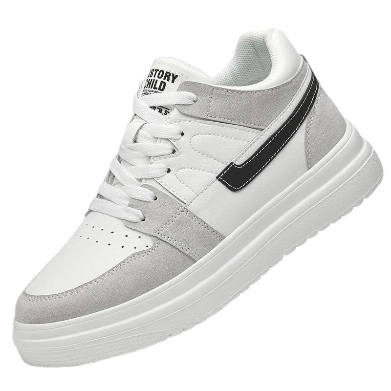 Sneakers Herren Schuhe mit Absatz Versteckte Absätze Atmungsaktive Schuhe zur Höhenvergrößerung für Herren Erhöhende Einlegesohle 8CM6CM Optionale Höhe Schuhe
