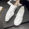 Summer New 2025 Trendy Girl Little White Shoes Personalized Fashion Simple Leisure Travel Japanese Women's Board Shoes Female Versatile