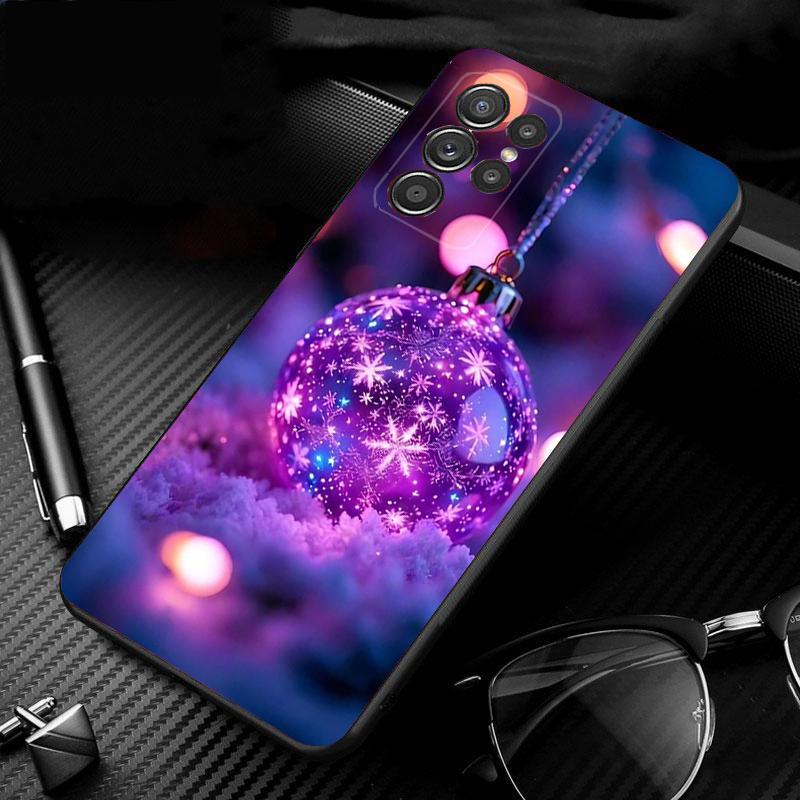Merry Christmas Tree Phone Case For Samsung Galaxy S25 S24 S23 S22 S21 Ultra S24 S23 S22 S21 S25 Plus S24 S25 FE