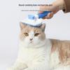One-Click Self-Cleaning Dog Hair Comb - Stainless Steel Pet Shedding Brush