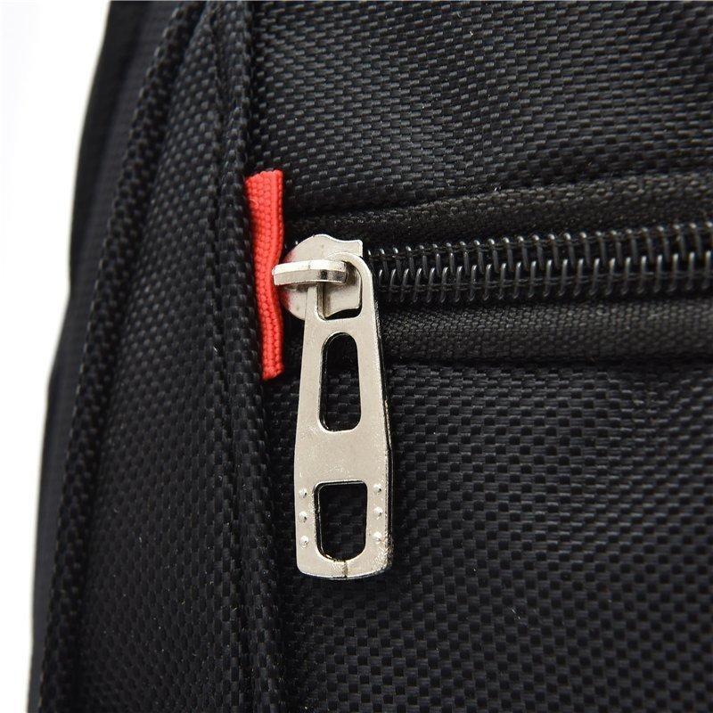 Unisex jednobarevný nepromokavý a prodyšný business fashion ležérní všestranný batoh na každý den