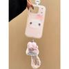 Cartoon Cute Applicable Apple 17 Mobile Phone Case iPhone16/15/1413 Anti-drop Case Protective Case Hand Rope Female Case